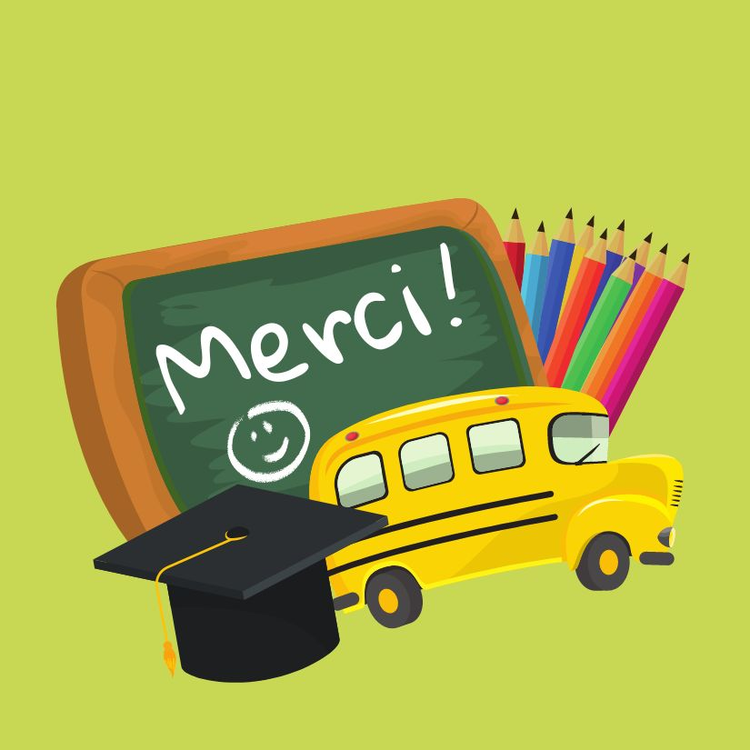 Fin des classe - Cadeaux professeurs