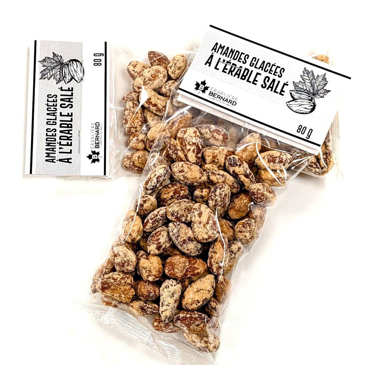 Amandes glacées à l'érable