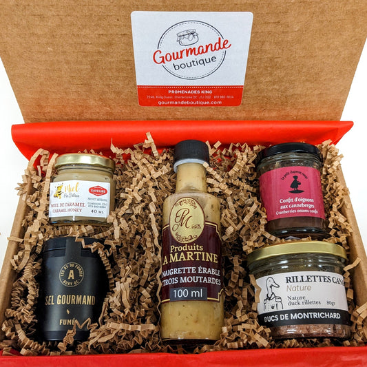 Coffret cadeau gourmand - Aperçu du terroir estrien