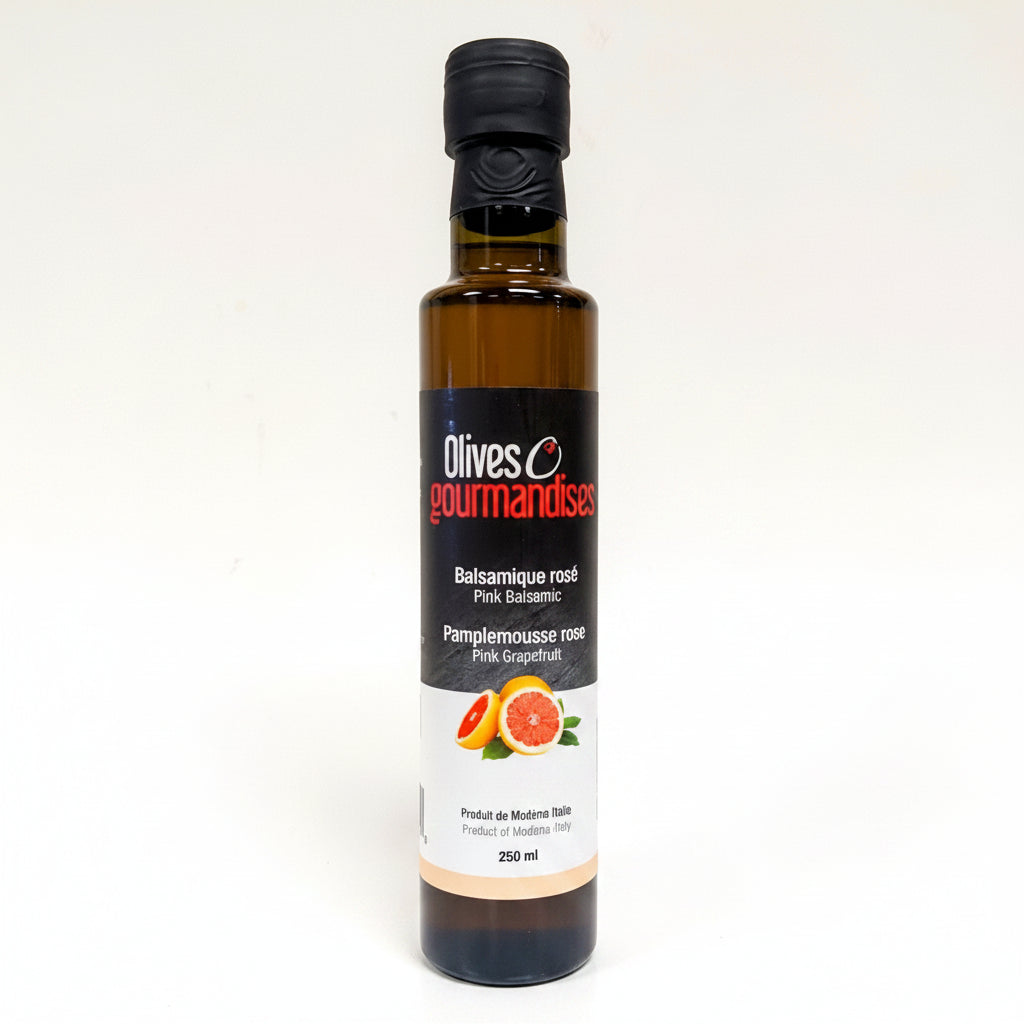 Balsamique rosé au pamplemousse - Olives et gourmandises