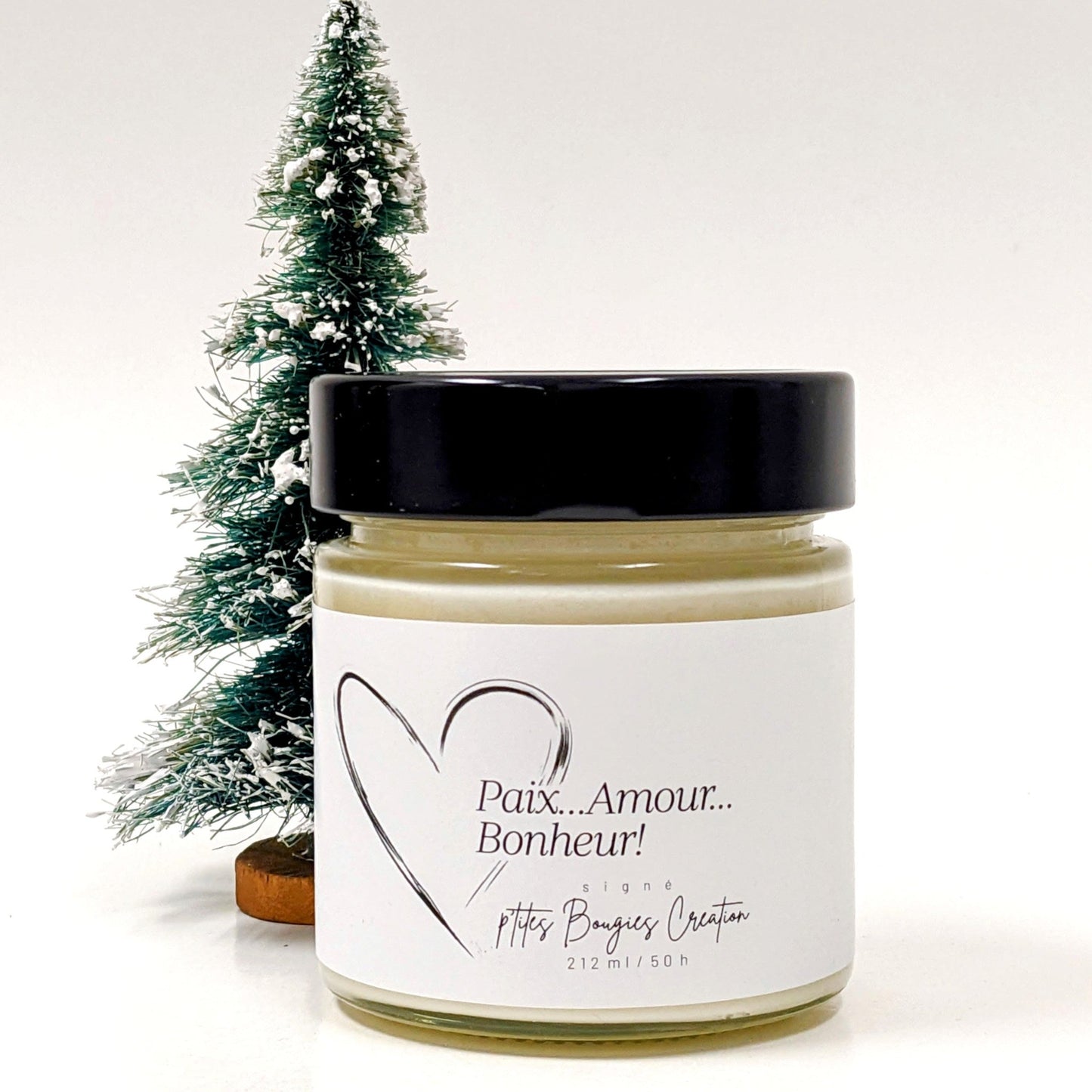 Bougie Sapin - P'tites Bougies Création