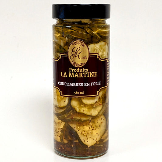 Concombres en folie - Produits La Martine