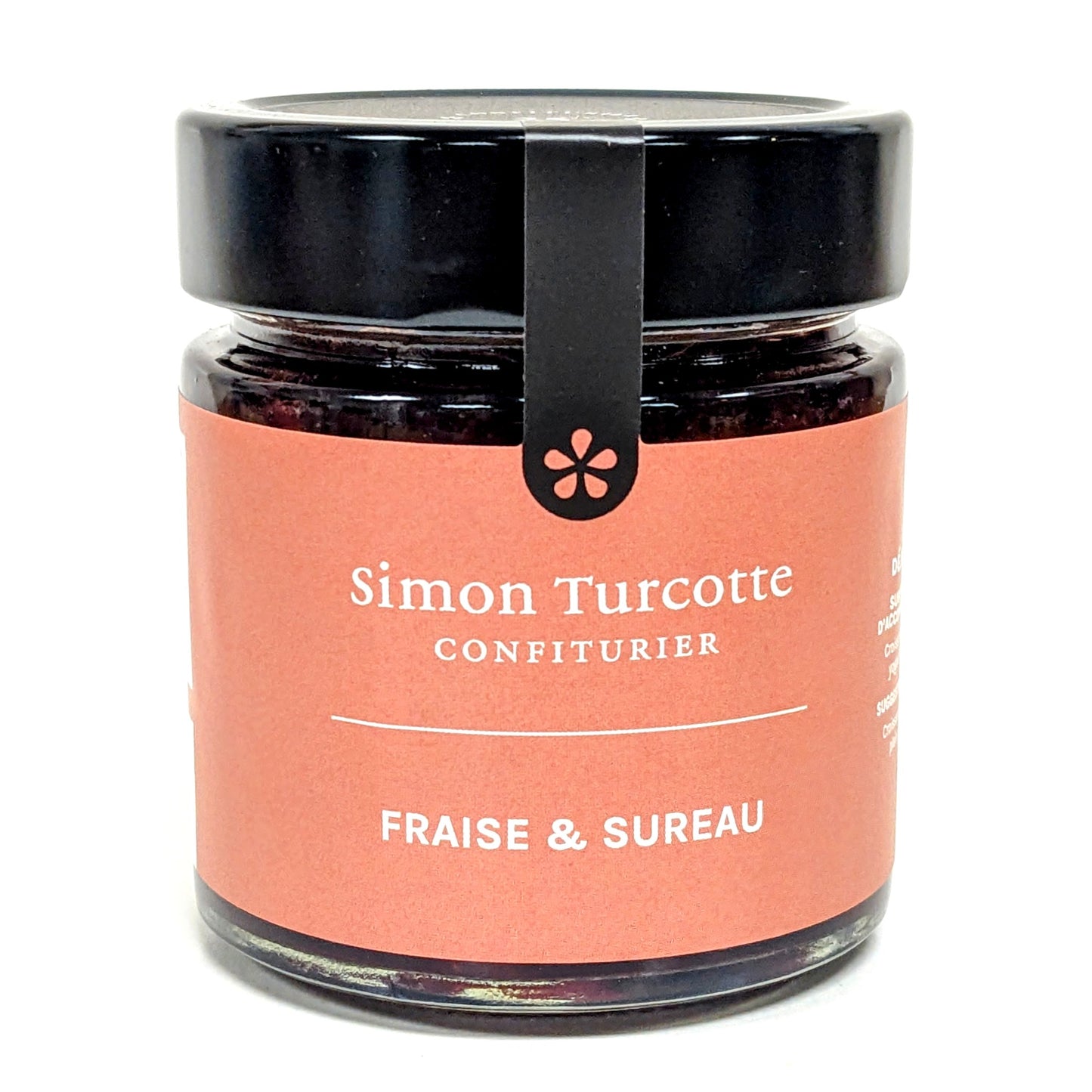 Confiture Fraise et sureau - Simon Turcotte Confiturier