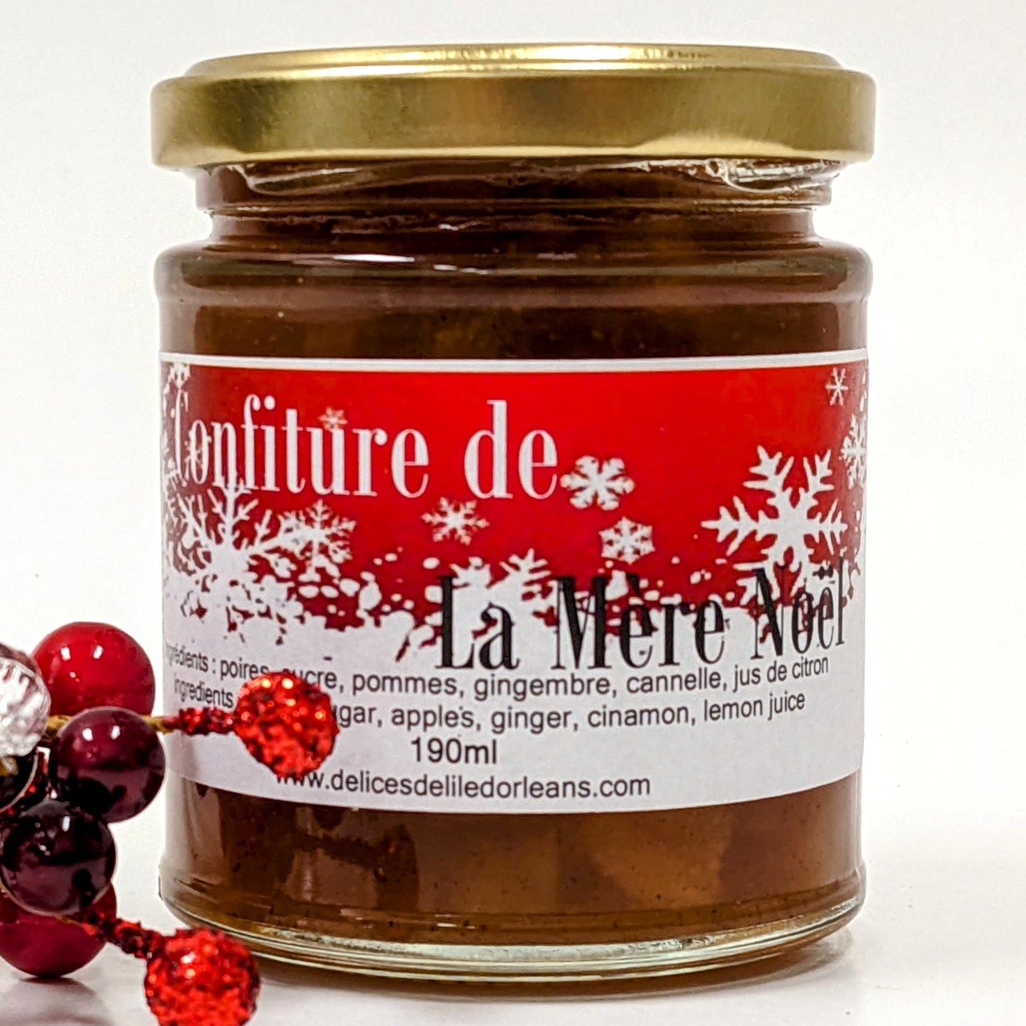 Confiture de la Mère Noël - Délices de l'Île d'Orléans