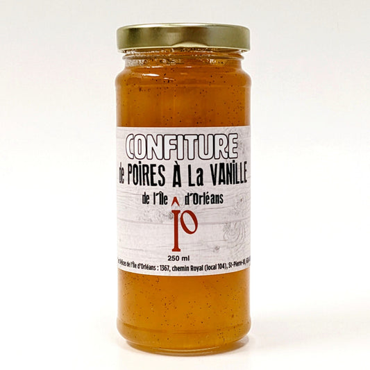 Confiture de poires à la vanille de l'Île d'Orléans