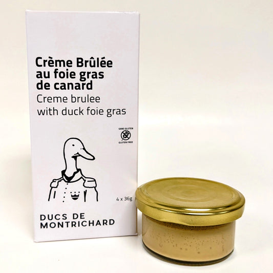 Crème brûlée au foie gras de canard - Ducs de Montrichard