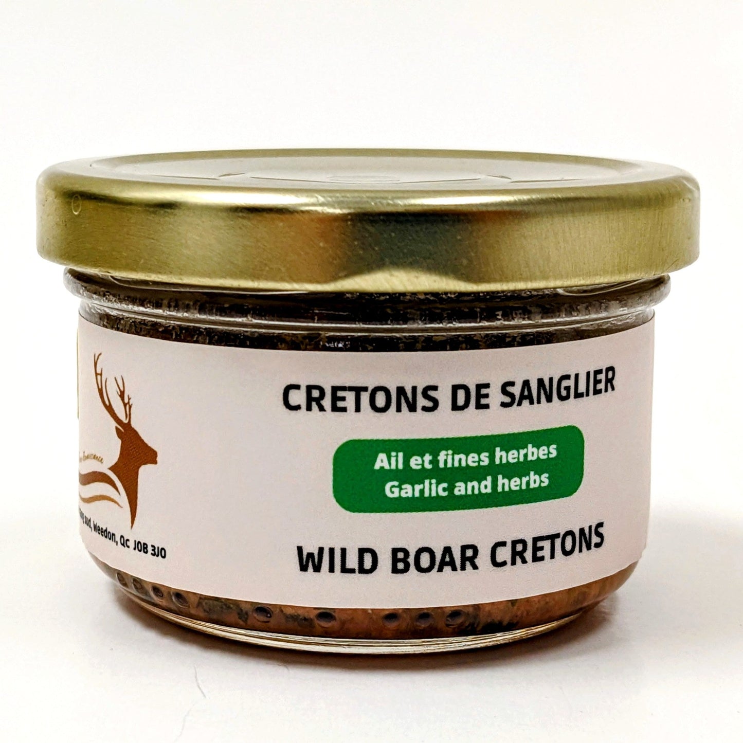 Cretons de sanglier - Ail et fines herbes