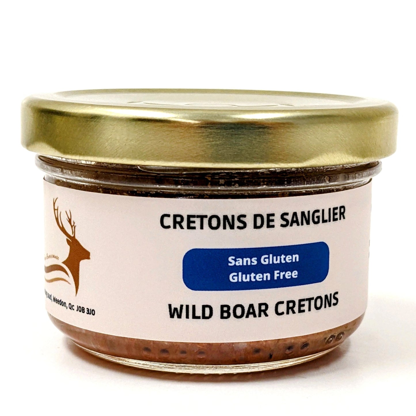 Cretons de sanglier - Sans gluten