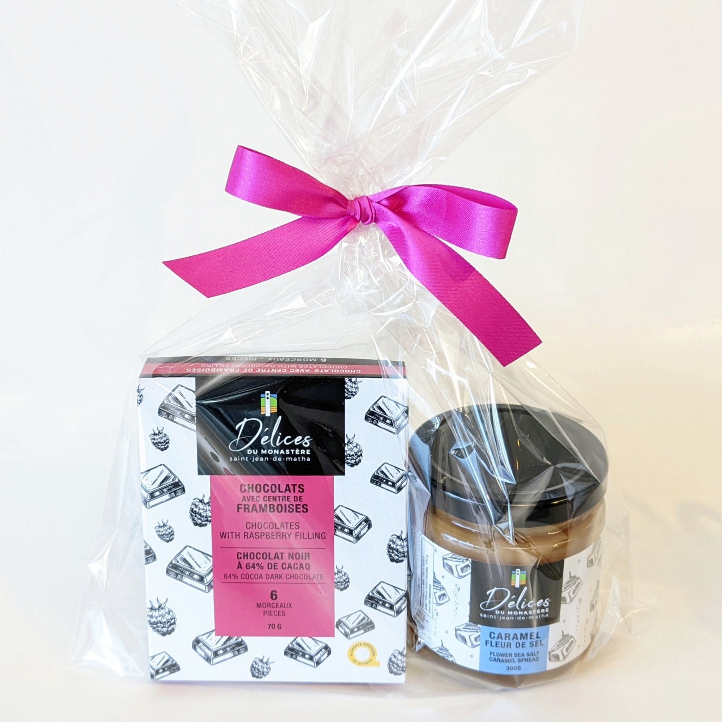 Duo Caramel et chocolat de l'Abbaye