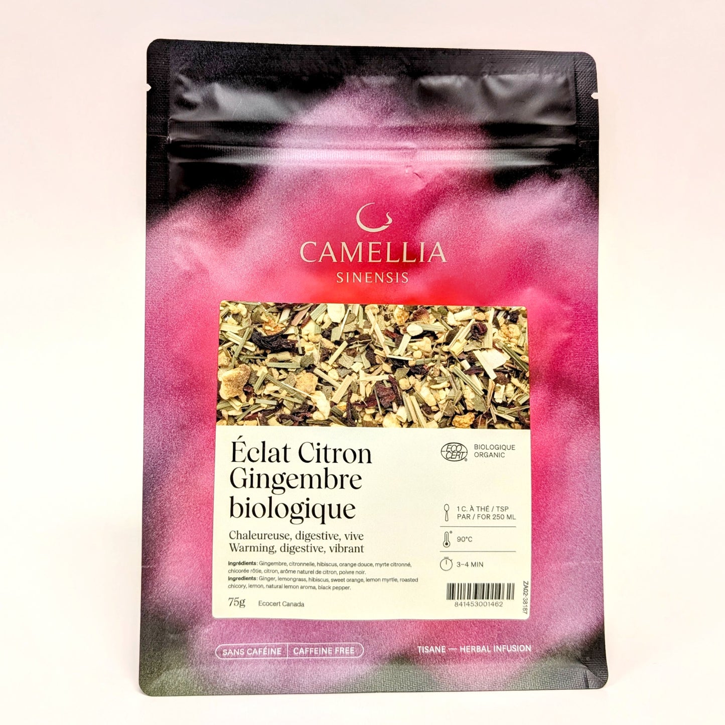 Tisane Éclat citron gingembre - Camellia Sinensis