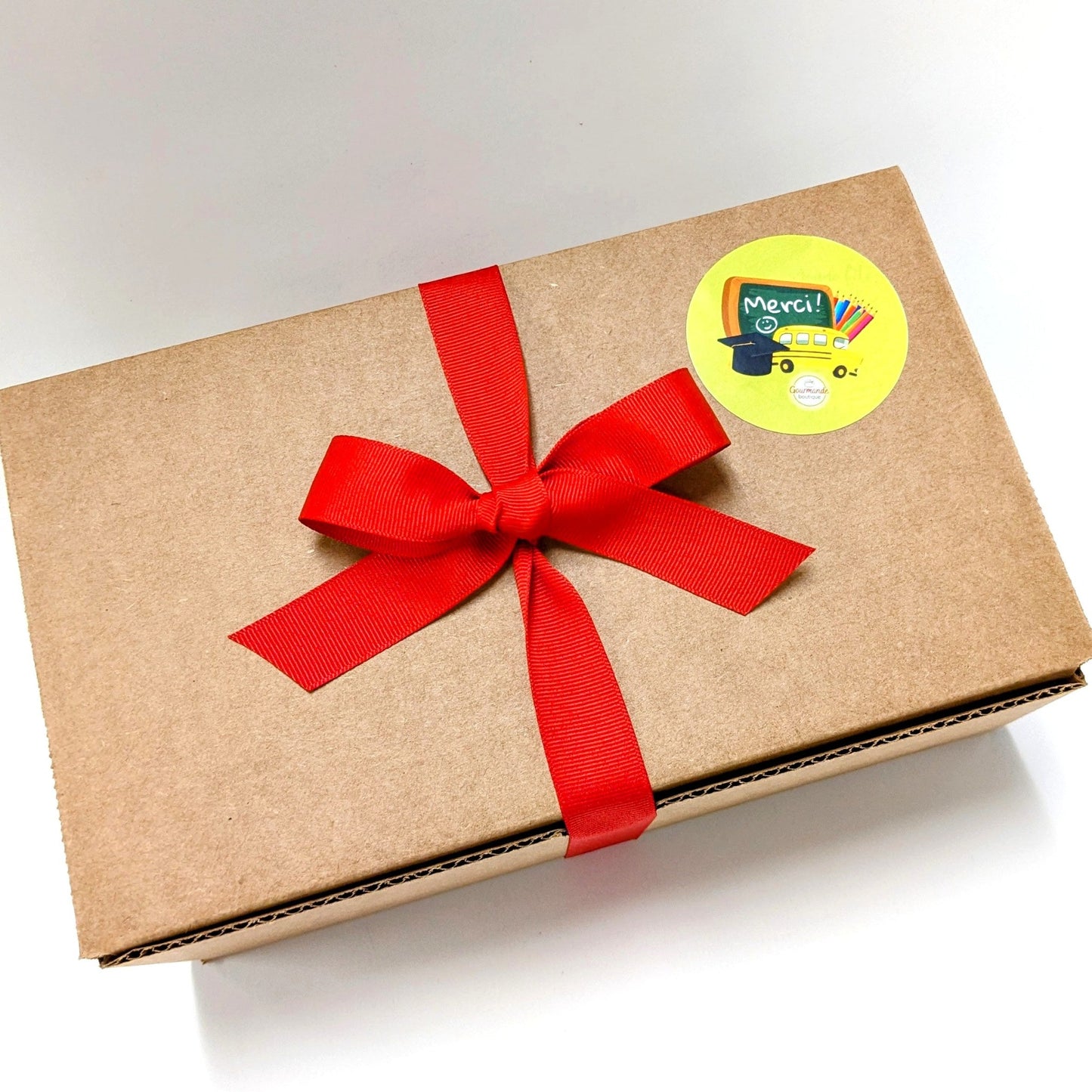 Emballage cadeau - Merci à mon professeur