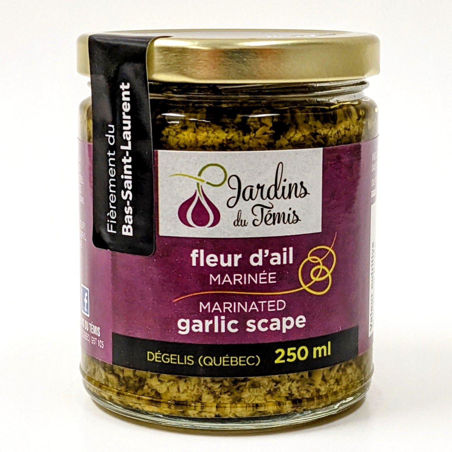 Fleur d'ail marinée - Jardins du Témis