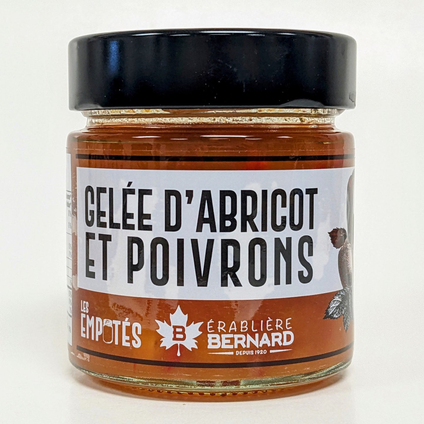 Gelée d'abricot et poivrons - Érablière Bernard