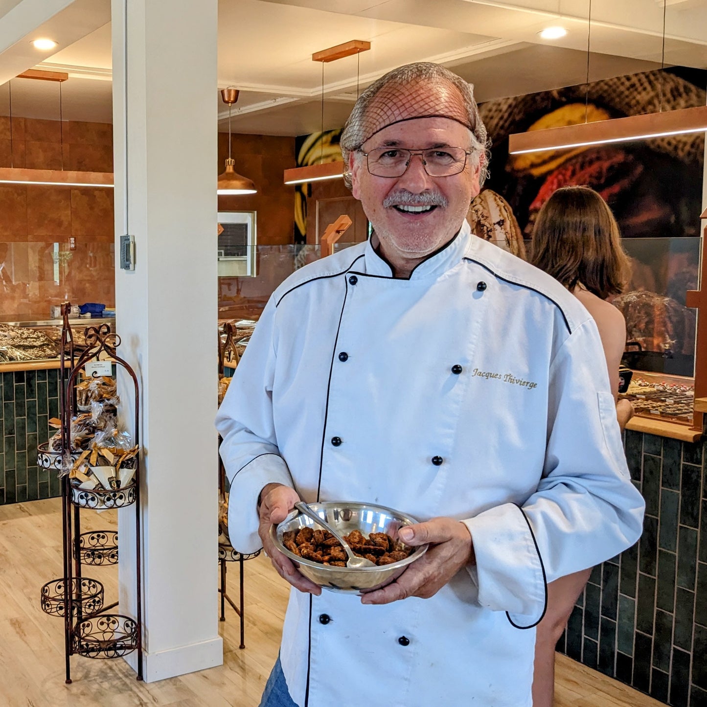 M. Jacques, le maître chocolatier chez La Fudgerie
