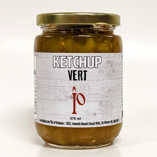 Ketchup vert - Les Délices de l'île d'Orléans