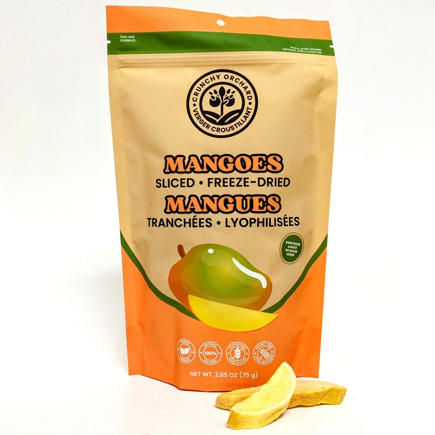 Mangues lyophilisées - Verger croustillant