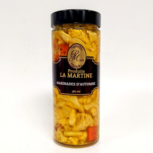 Marinades d'automne - Produits La Martine