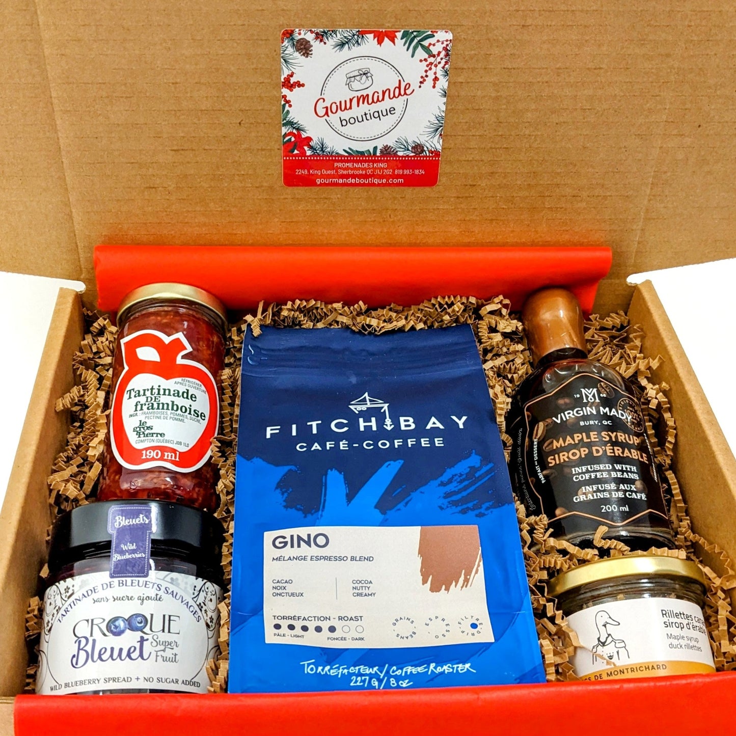 Coffret cadeau Matin de Fêtes