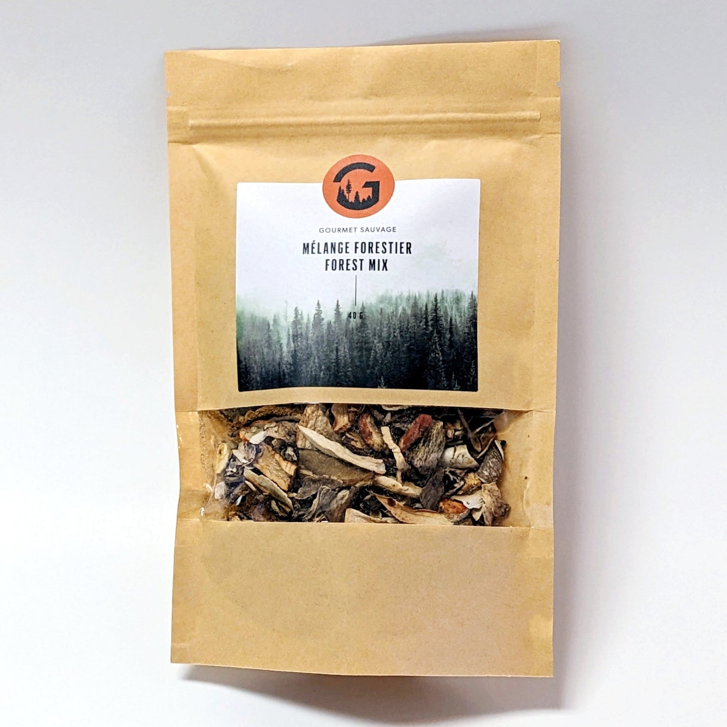 Mélange forestier de champignons sauvages déshydratés - Gourmet Sauvage