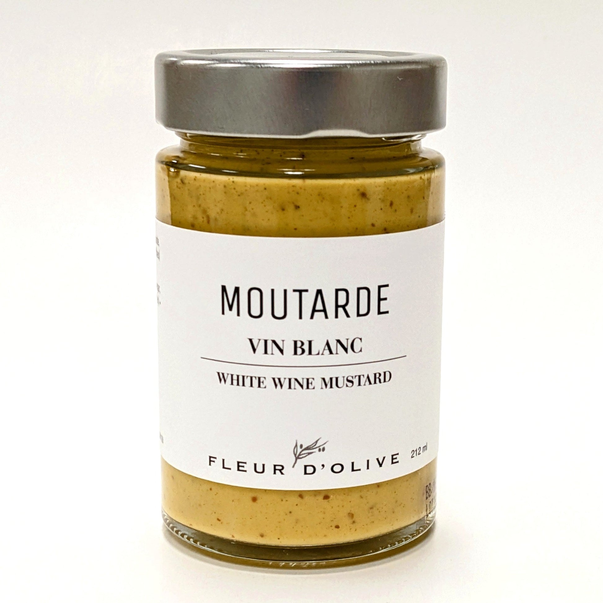 Moutarde au vin blanc - Fleur d'olive