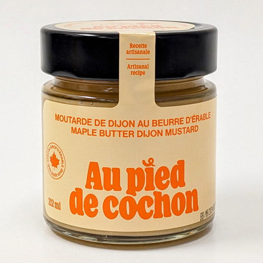 Moutarde de Dijon au beurre d'érable