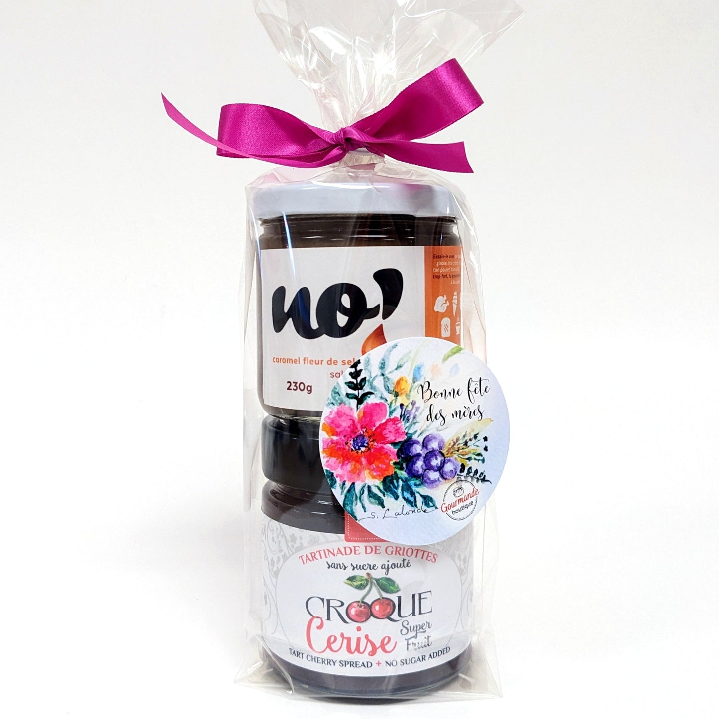 Duo Caramel et tartinade de griottes - Gourmande boutique