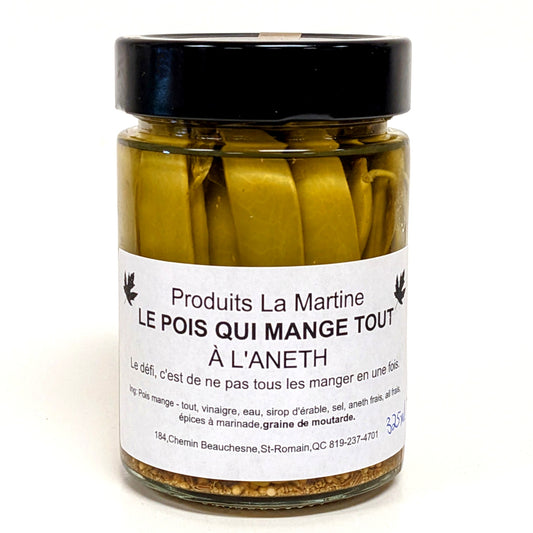 Le Pois qui mange-tout à l'aneth - Produits La Martine
