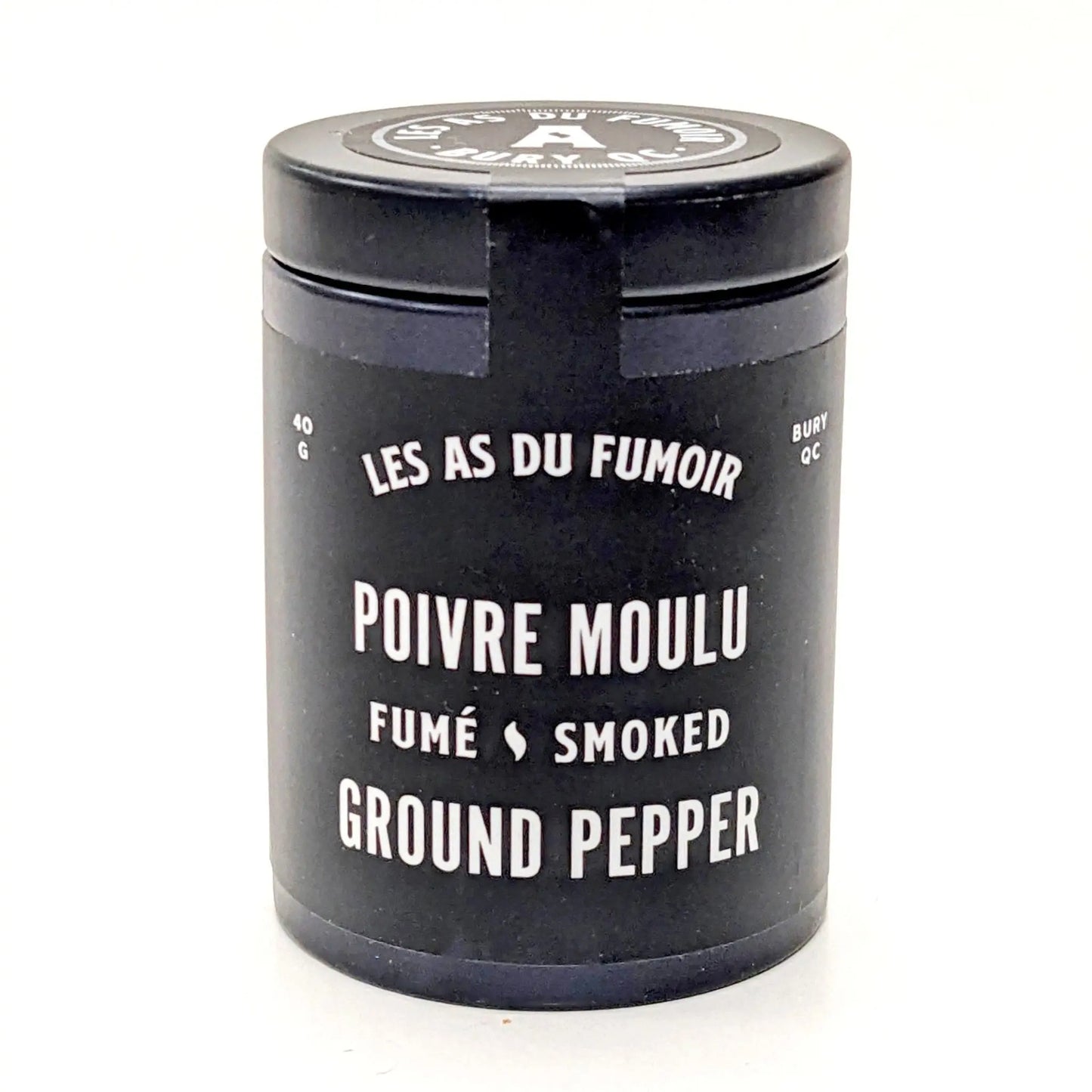 Poivre fumé moulu - Les As du fumoir