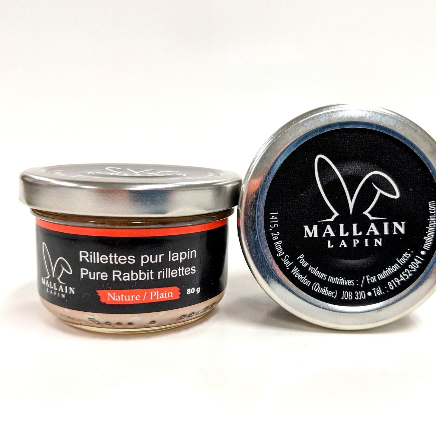 Rillettes pur lapin - Mallain Lapin