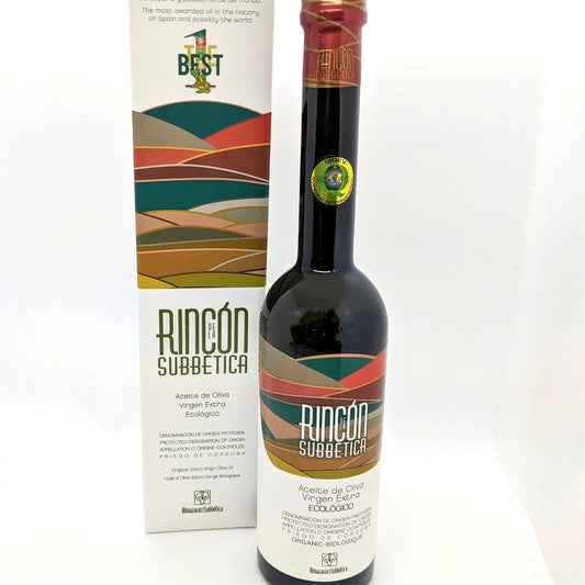 Huile d'olive Rincon de la Subbetica - Meilleure huile d'olive, classée en tête du palmarès mondial « World's Best Olive Oils »