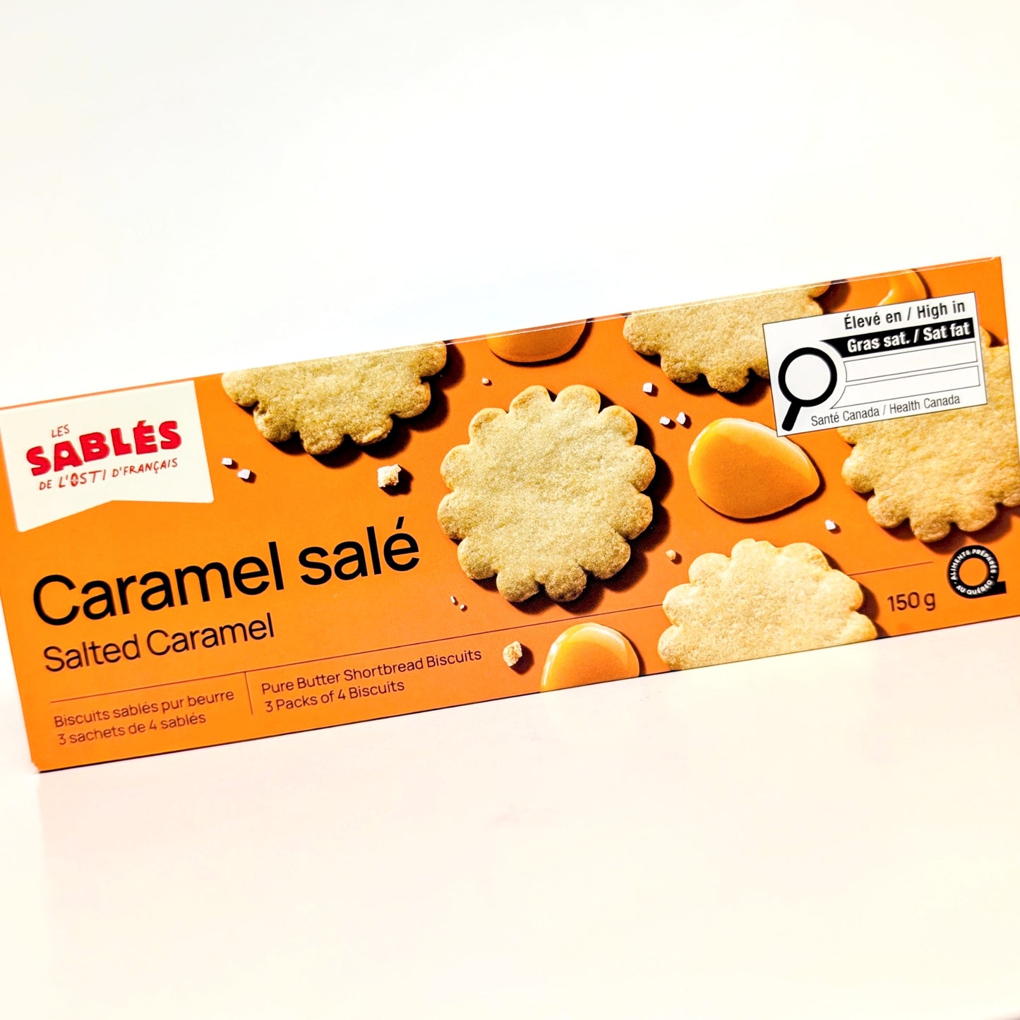 Les Sablés de l'Osti d'Français - Caramel salé