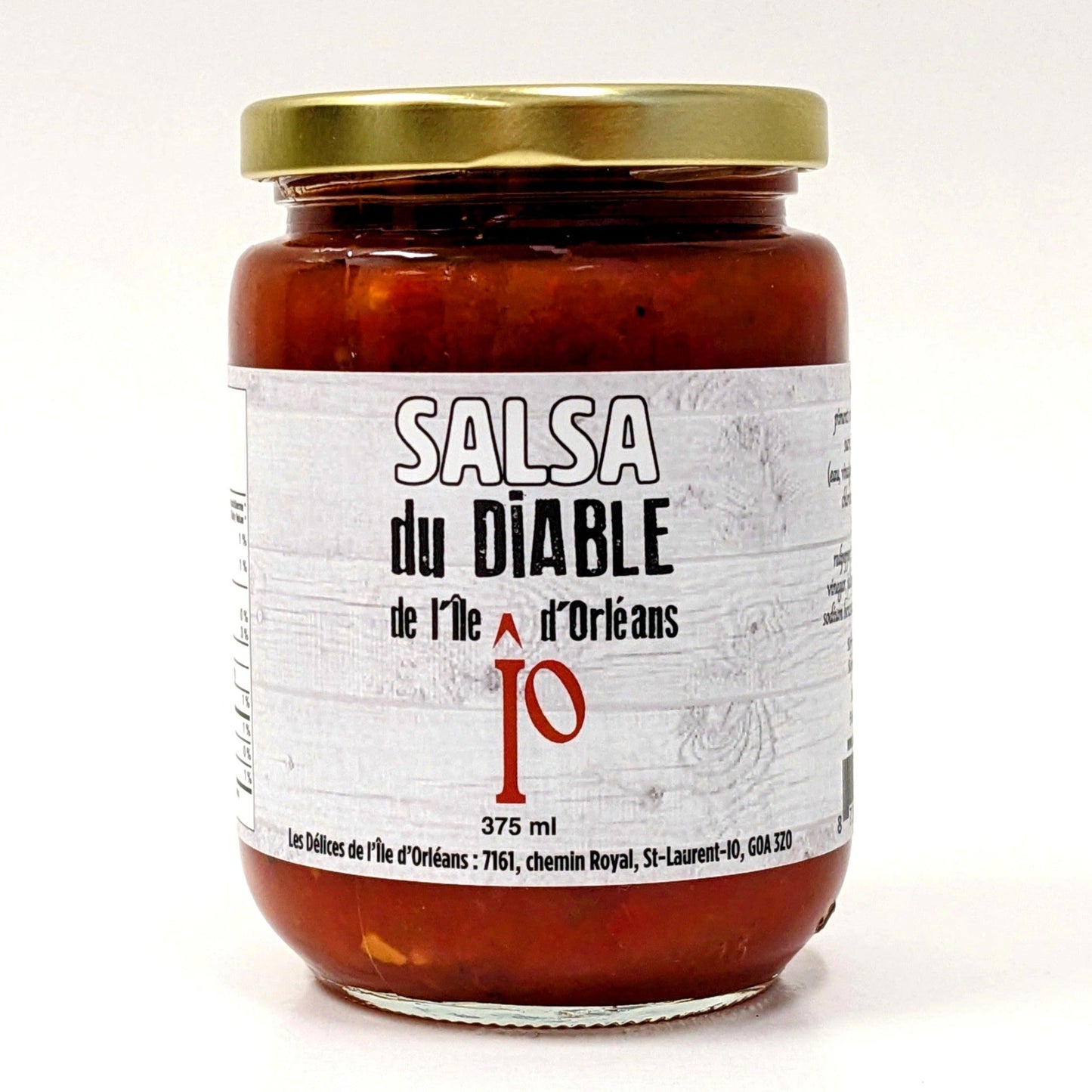 Salsa du diable Les Délices de l'Île d'Orléans