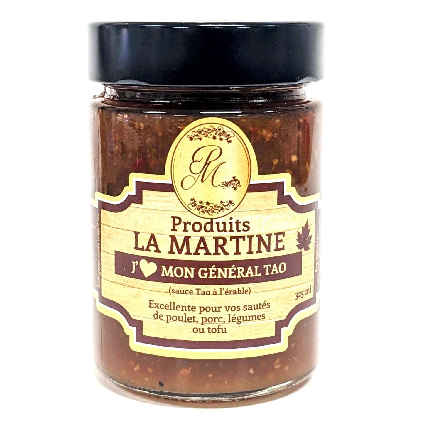 Sauce Général Tao à l'érable - Produits La Martine
