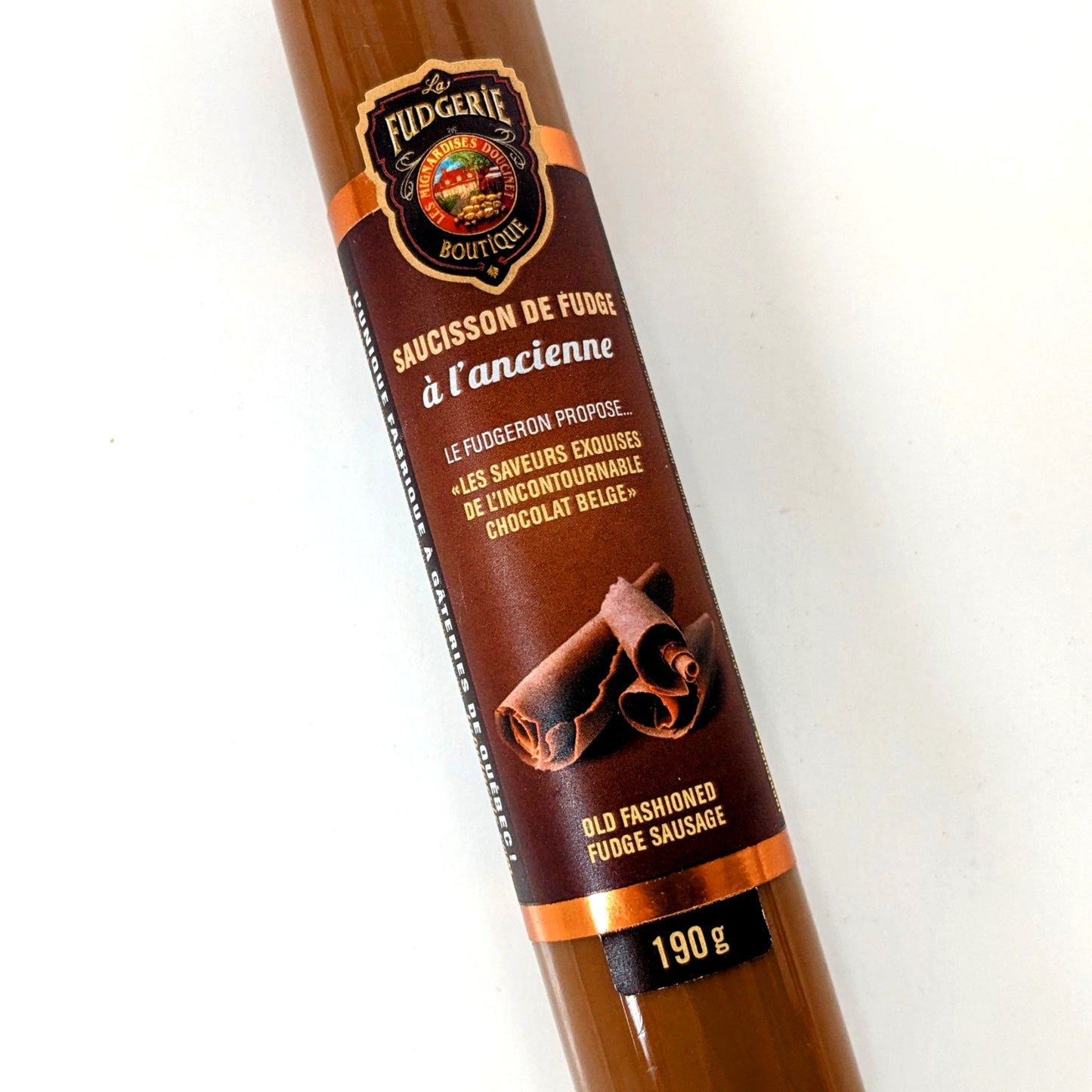 Saucissons de fudge à l'ancienne - La Fudgerie