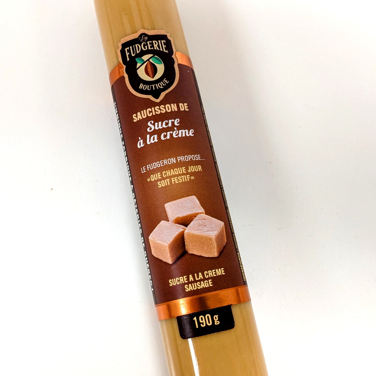 Saucissons de sucre à la crème - La Fudgerie