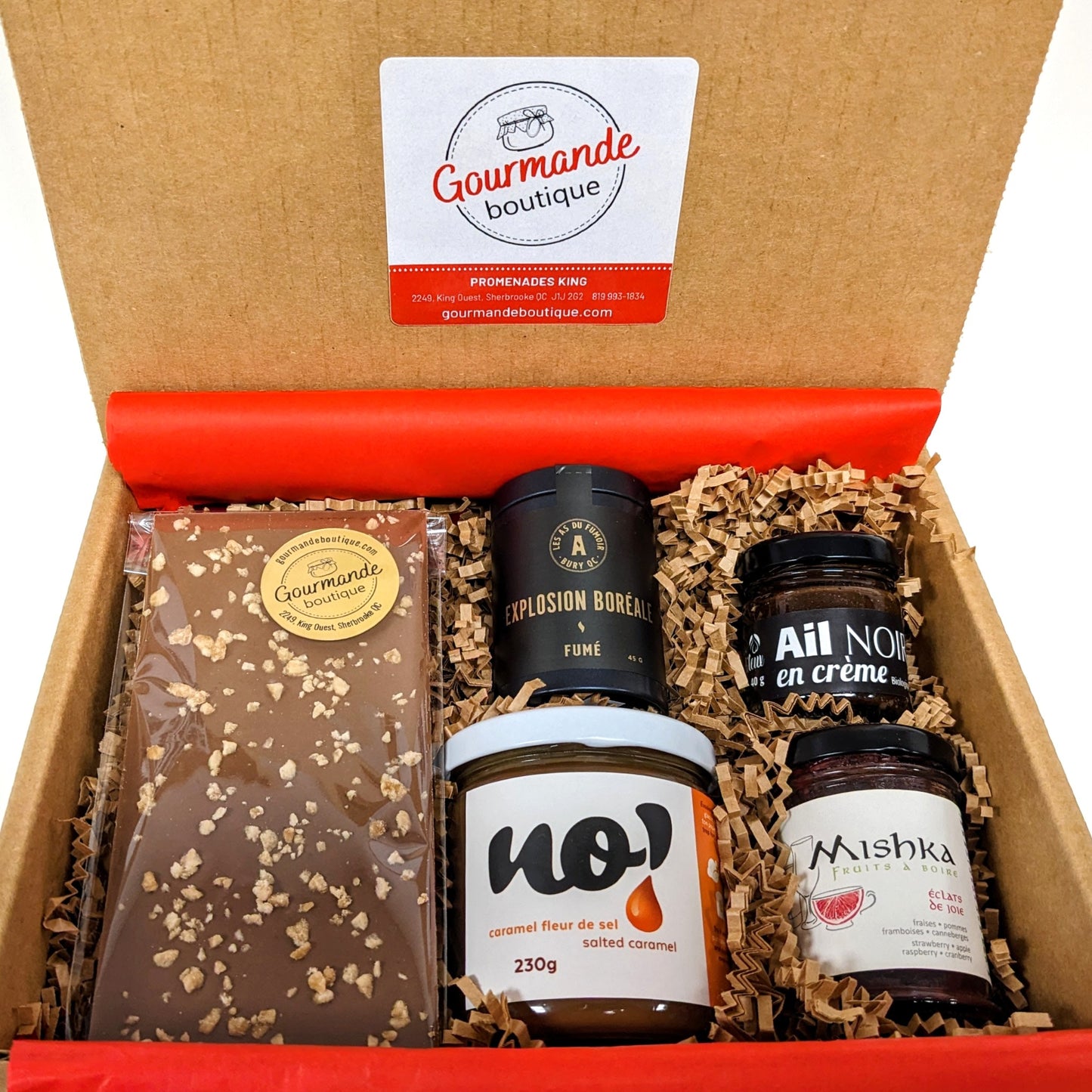 Coffret cadeau - Le Sherbrookois (chocolat au lait)