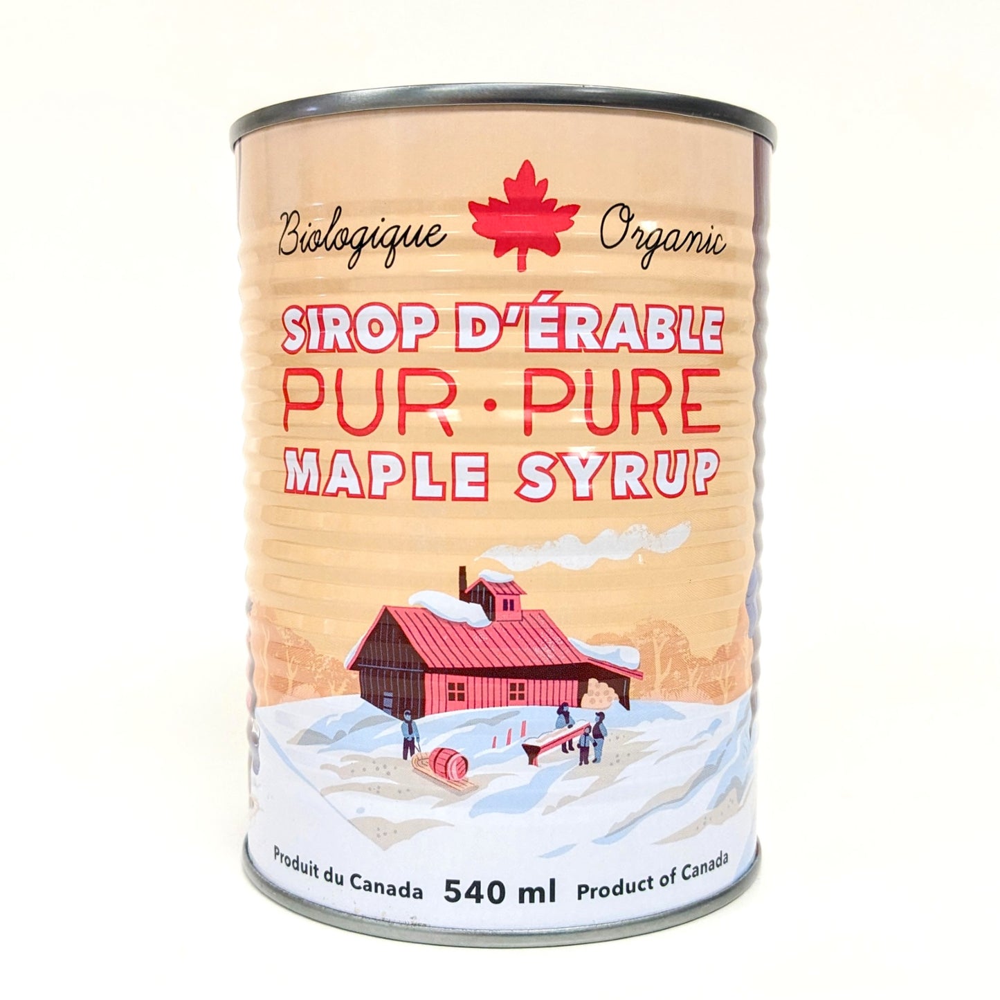 Sirop d'érable biologique - Ferme St-Ours