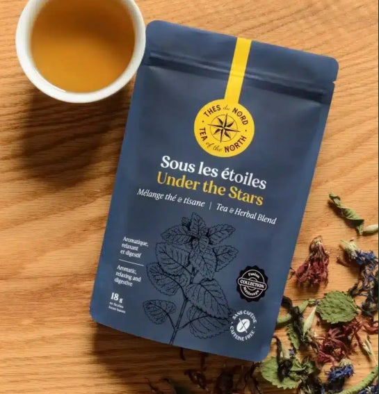 Mélange de thé et tisane Sous les étoiles - Thés du Nord