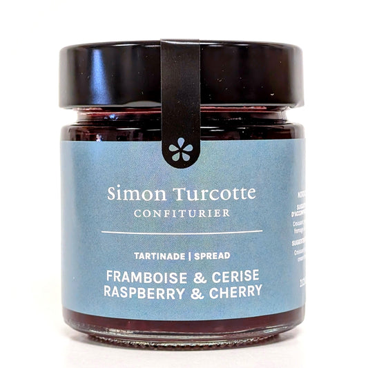 Tartinade Framboise et cerise - Simon Turcotte Confiturier