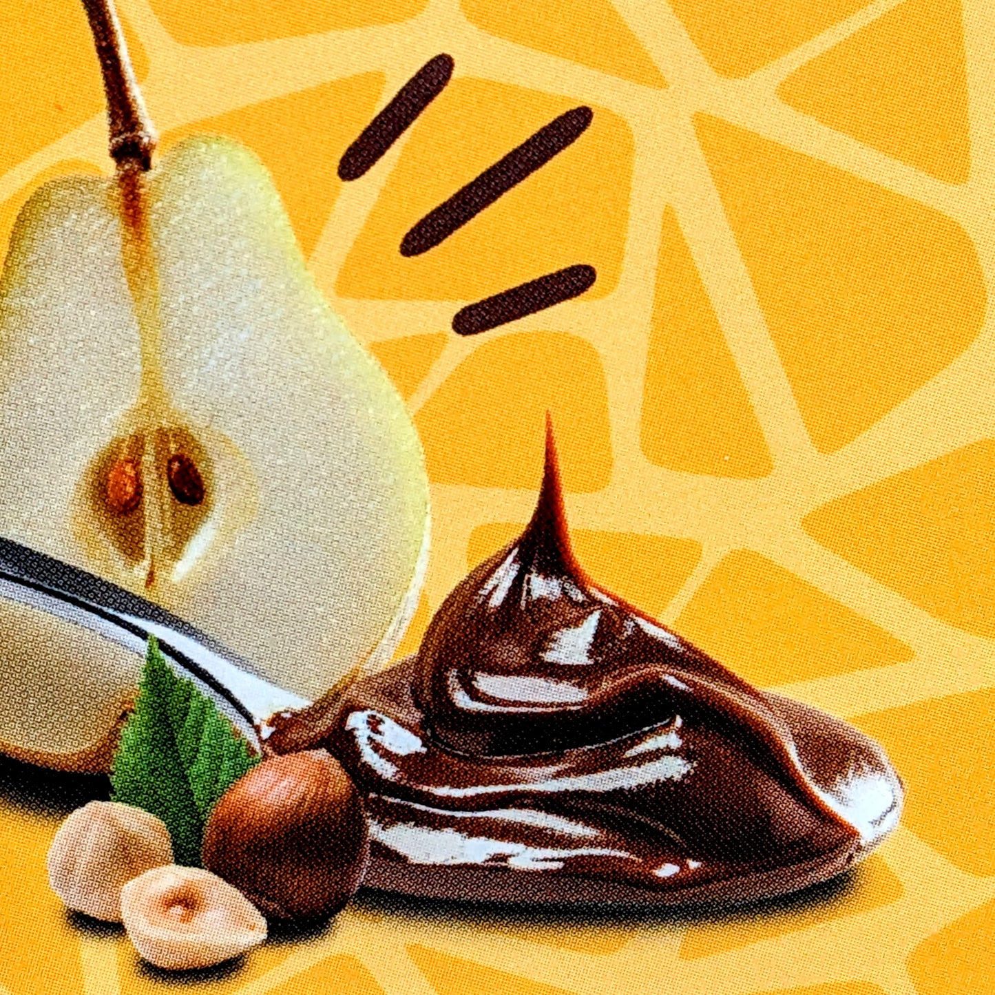 Tartinade Noisette, poire et chocolat - Yolo !