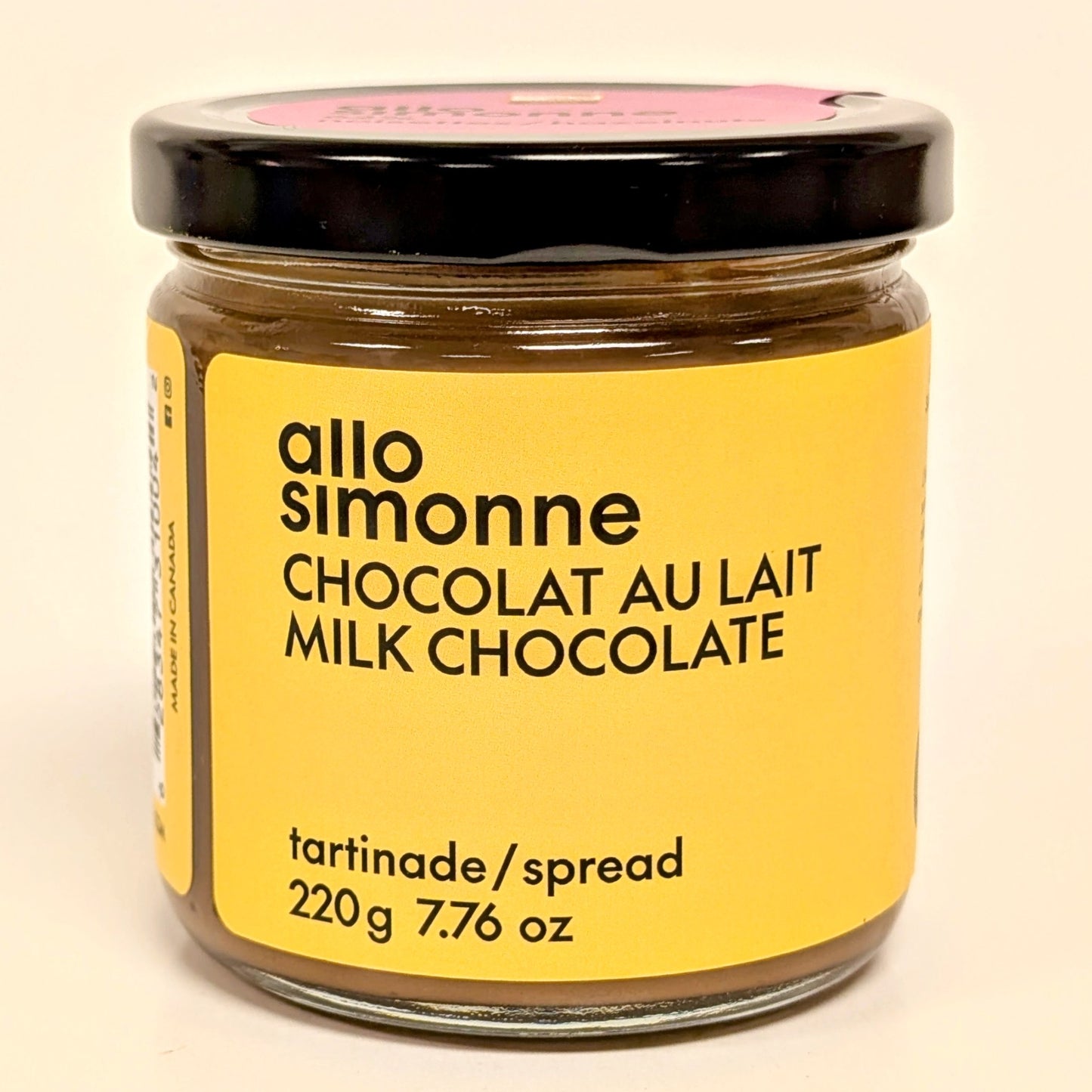 Tartinade Noisettes et chocolat au lait - Allo Simonne