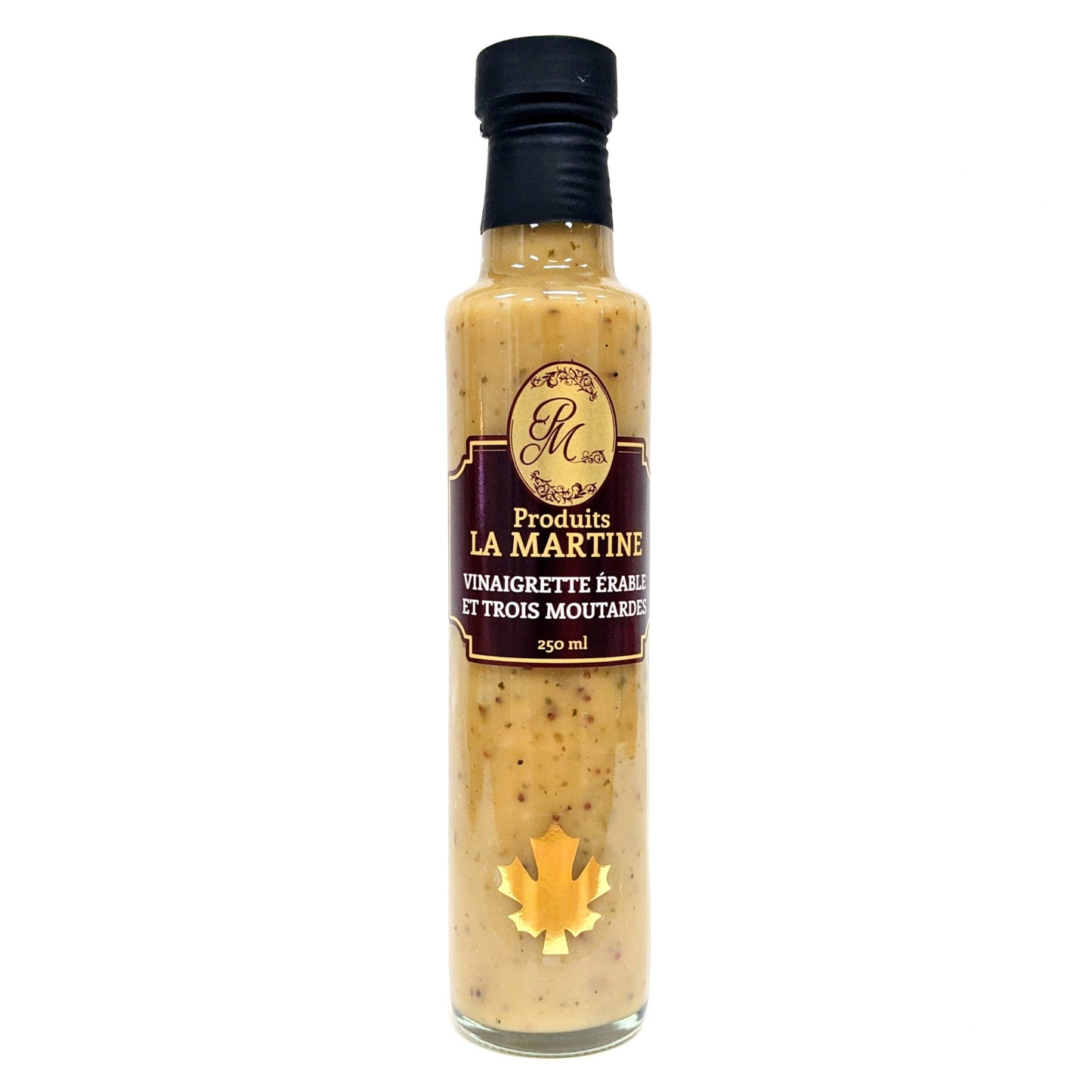 Vinaigrette érable et trois moutardes - Produits La Martine