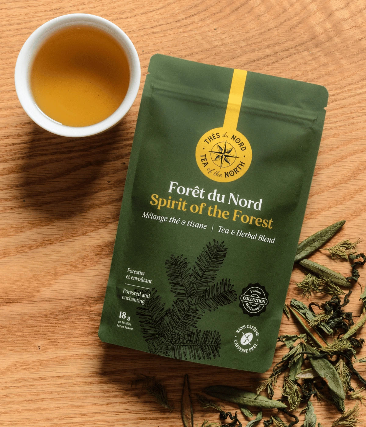 Forêt du Nord - Mélange de thé et tisane - Thés du Nord
