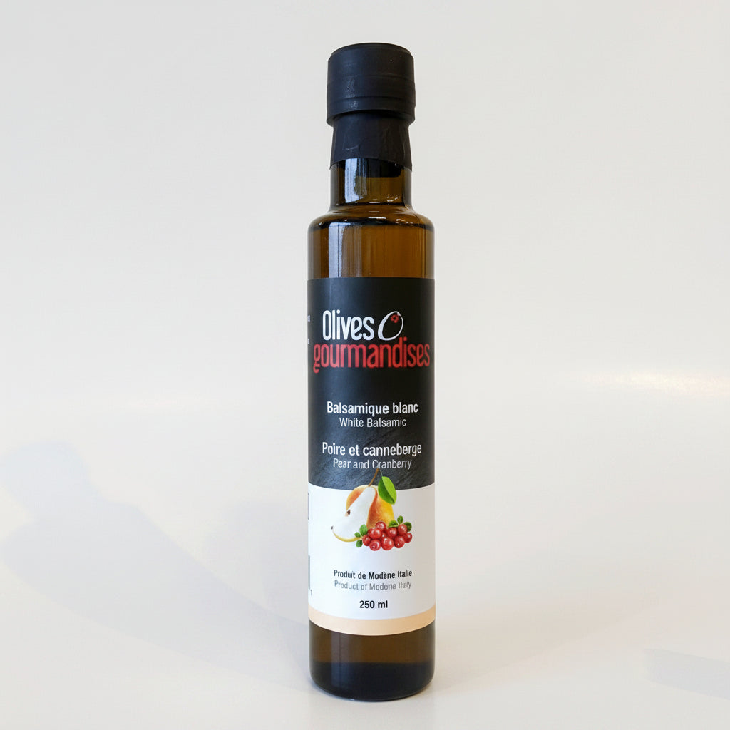 Balsamique blanc Poire et canneberge