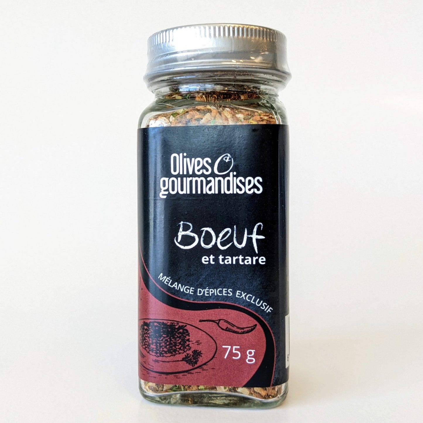 Mélange d'épices Bœuf et tartare - Olives et gourmandises