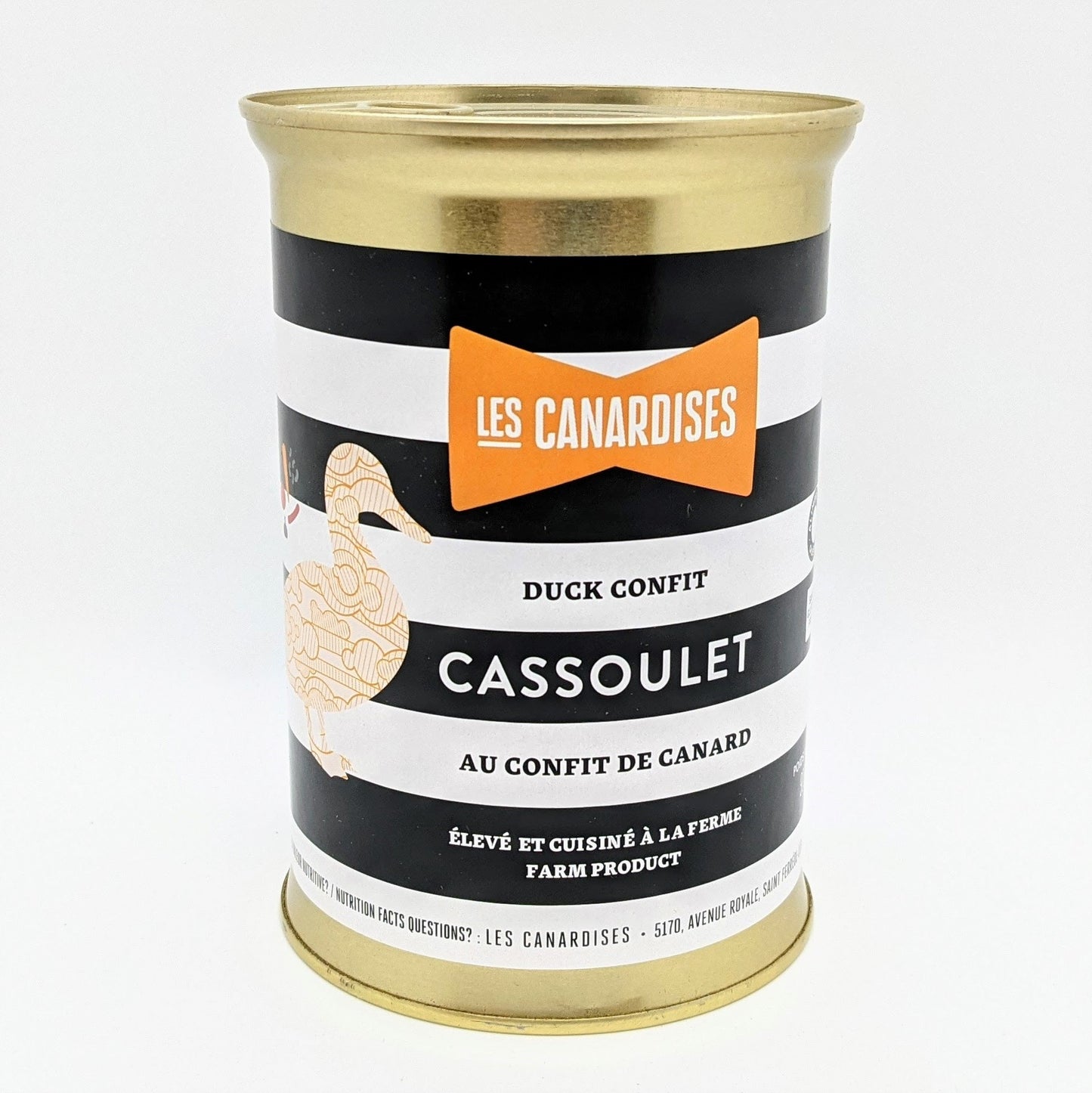 Cassoulet au confit de canard Les Canardises