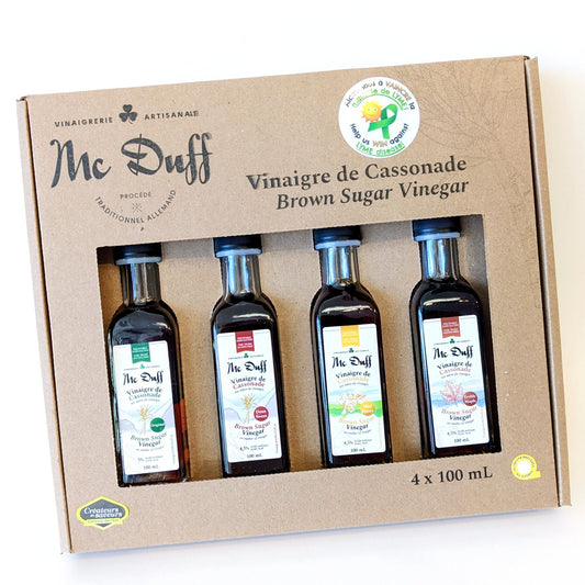 Coffret Découverte Vinaigres McDuff
