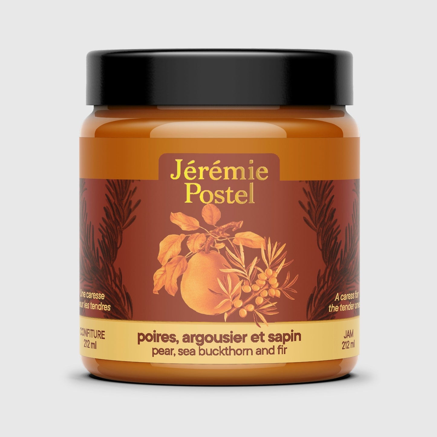 Confiture poires, argousier et sapin - Jérémie Postel