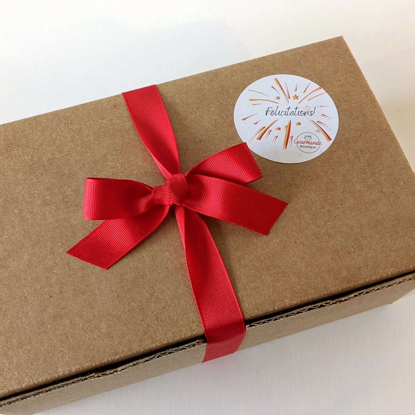 Emballage cadeau - Félicitations