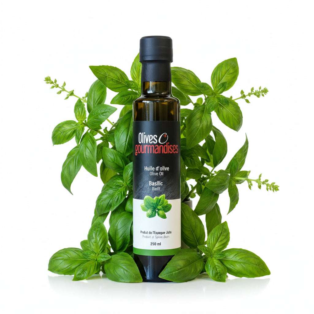 Huile d'olive - Basilic